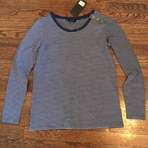 BRAND NEW Jones New York long sleeve top